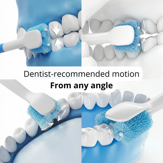 X3 Tandbørste Dobbelt Rotation – Optimal Rengøring 